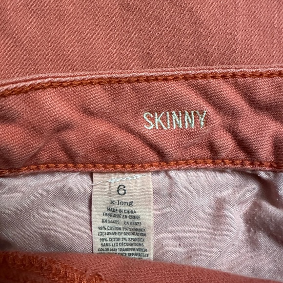 American Eagle 6 Long Skinny Stretch Jeans - Picture 7 of 7